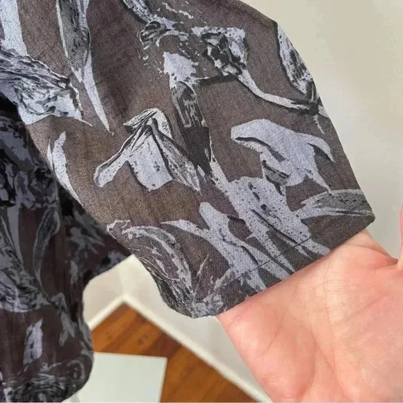 Habitat Clothes to Live In Linen Blend Tunic Top - Picture 3 of 8